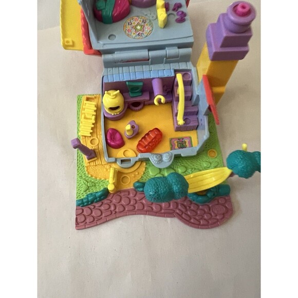 VTG 1994 POLLY POCKET POLLYVILLE KITTY HOUSE COMPACT No People - Picture 4 of 7